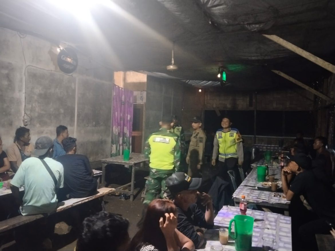 Polsek Padang Hulu Bersama Koramil 13/TT dan Satpol PP Patroli Gabungan
