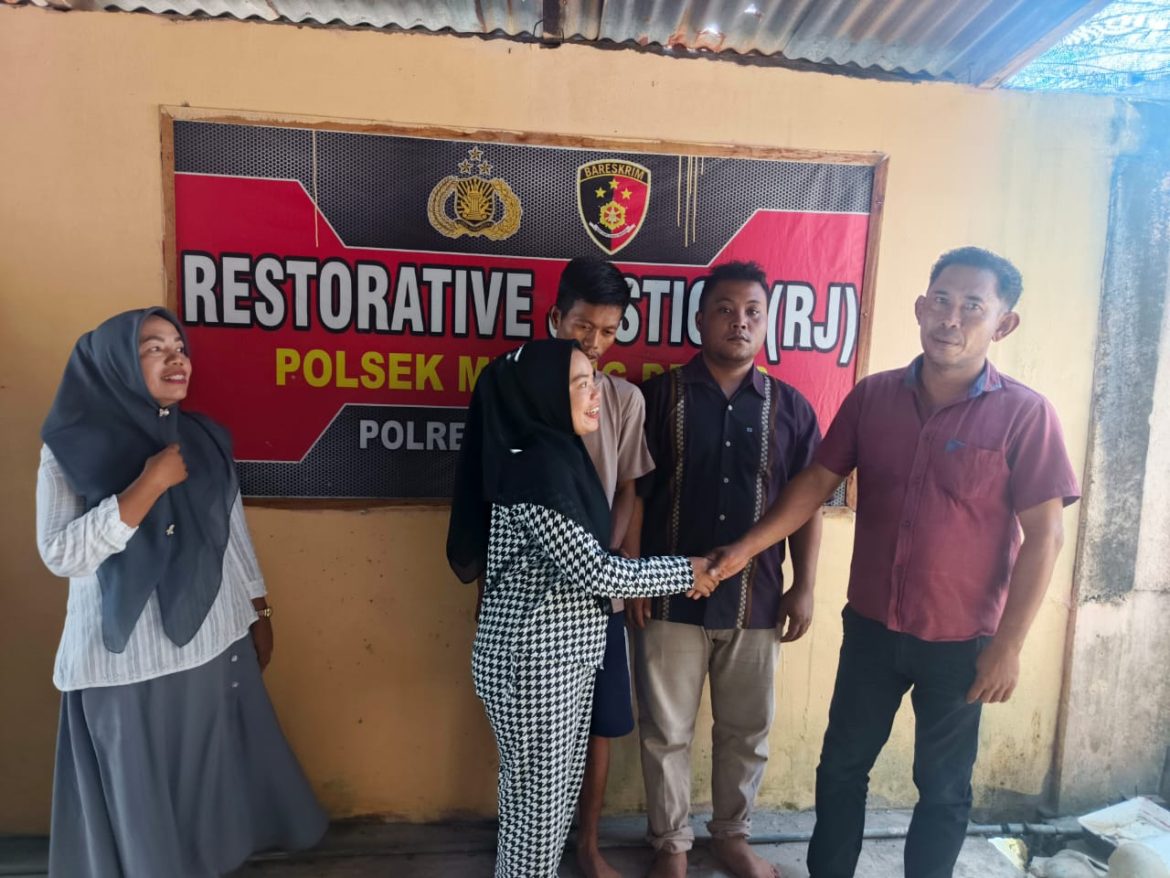 Polsek Medang Deras Restorative Justice kasus penganiayaan
