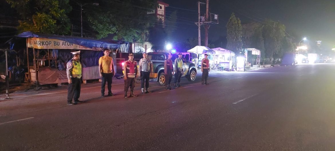 Polres Tebing Tinggi Patroli Balap Liar di Akhir Pekan