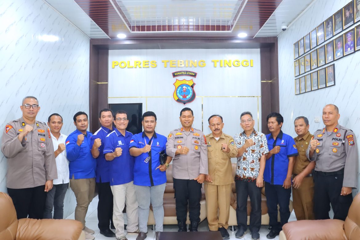 Kapolres Tebing Tinggi Terima Kunjungan Dinas Ketenagakerjaan Terkait Persiapan May Day 2025