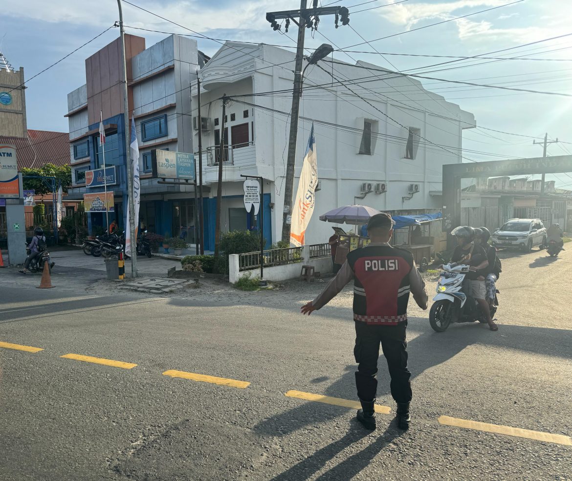 Sat Samapta Polres Batu Bara Strong Point Pagi