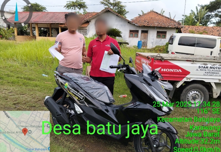 Pengadaan Motor Operasional Desa Batujaya dari DBH 2025 Dipertanyakan
