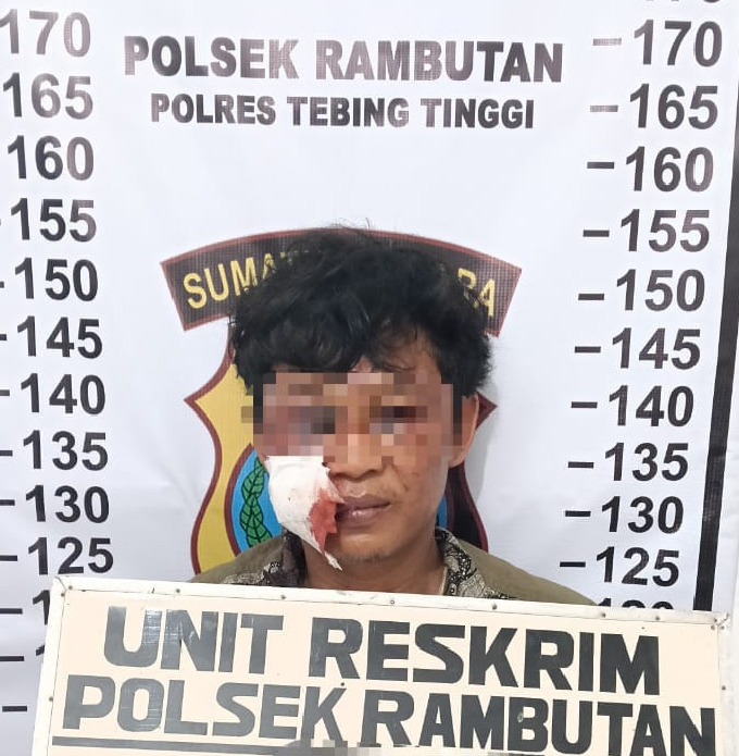 Diamuk massa, Polsek Rambutan Amankan Pelaku Percobaan Curas
