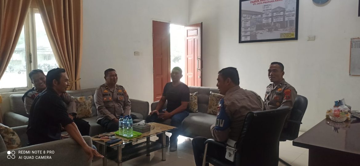 Polsek Labuhan Ruku Patroli dan Koordinasi Peringatan Hari Buruh Internasional