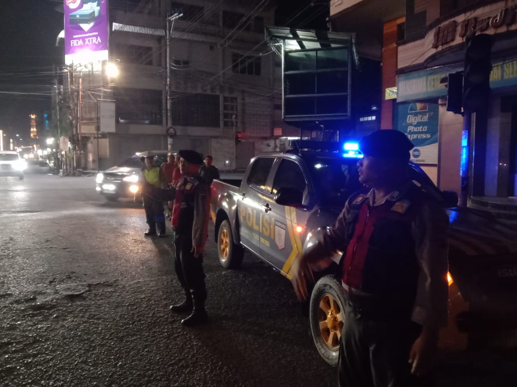 Jaga Stabilitas Keamanan, Polres Tebing Tinggi Intensifkan Patroli Blue Light