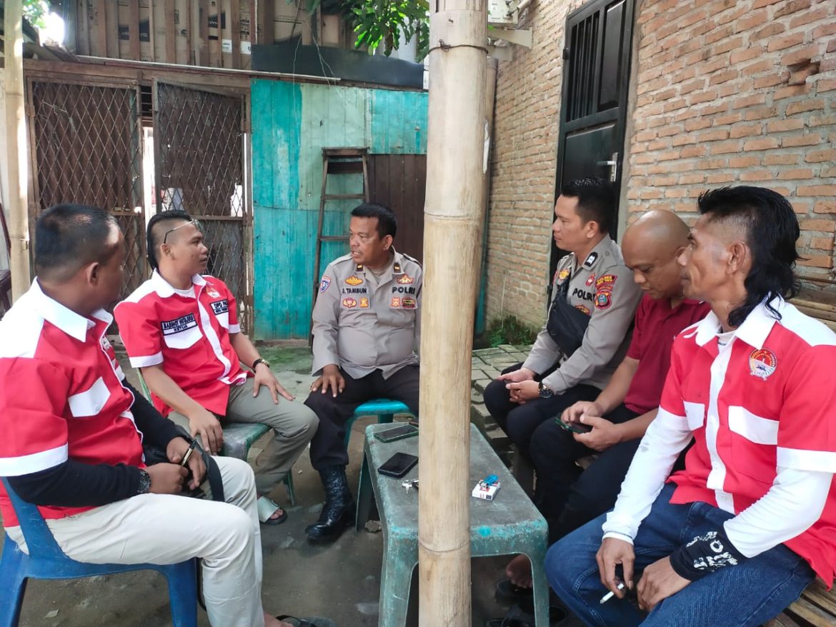 Sat Binmas Polres Tebing Tinggi Sambang dan Himbau Pengurus PAKSI