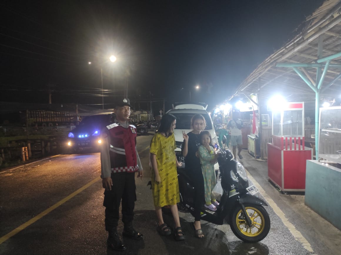 Polsek Lima Puluh Patroli Mobile Antisipasi Geng Motor