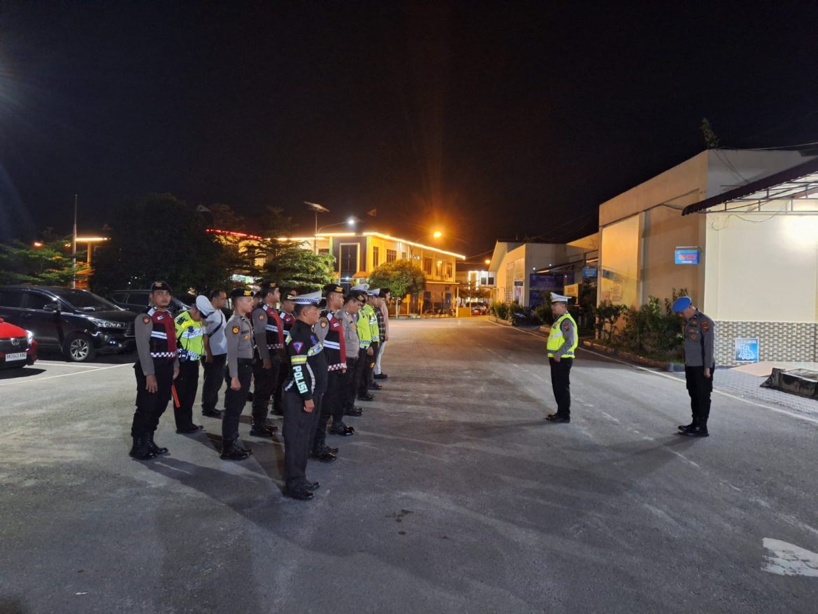 Polres Batu Bara Patroli Antisipasi Gangguan Kamtibmas