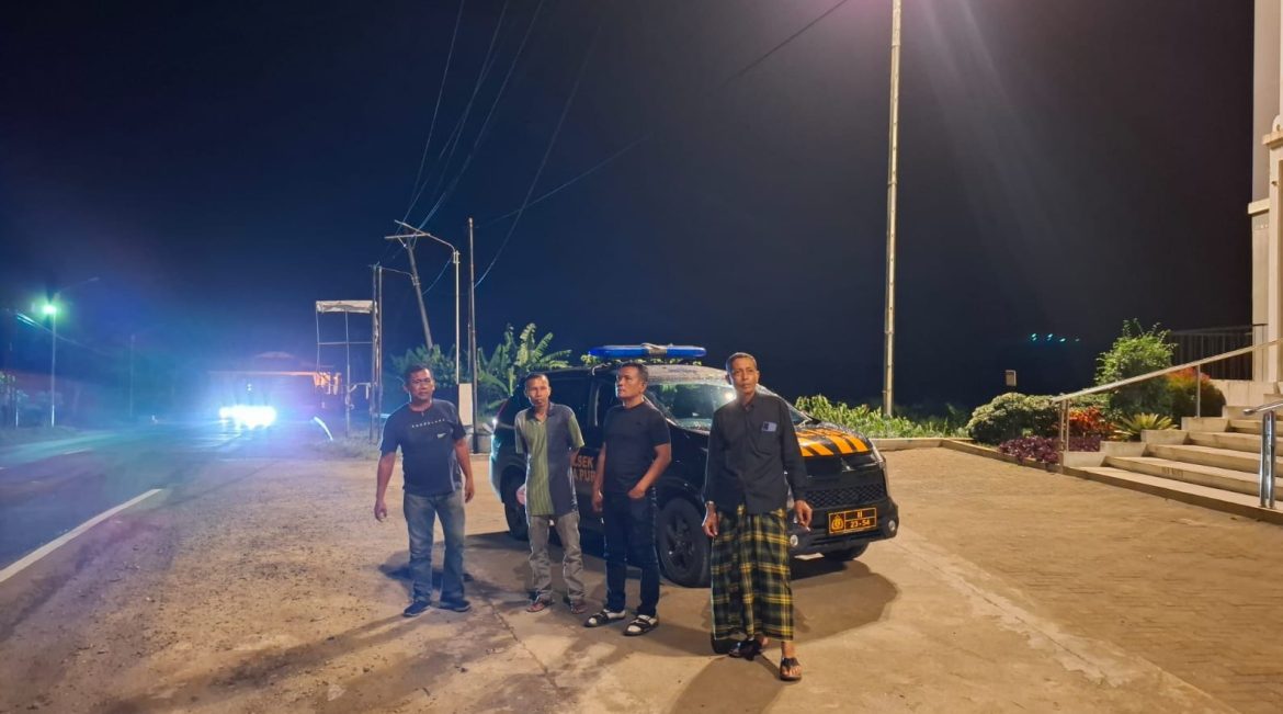 Jaga Kamtibmas Polsek Indrapura Patroli Mobile Disejumlah Lokasi