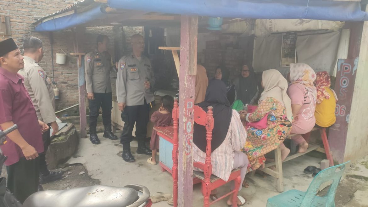 Polsek Padang Hulu Sosialisasi Kamtibmas di Kelurahan Bandarsono