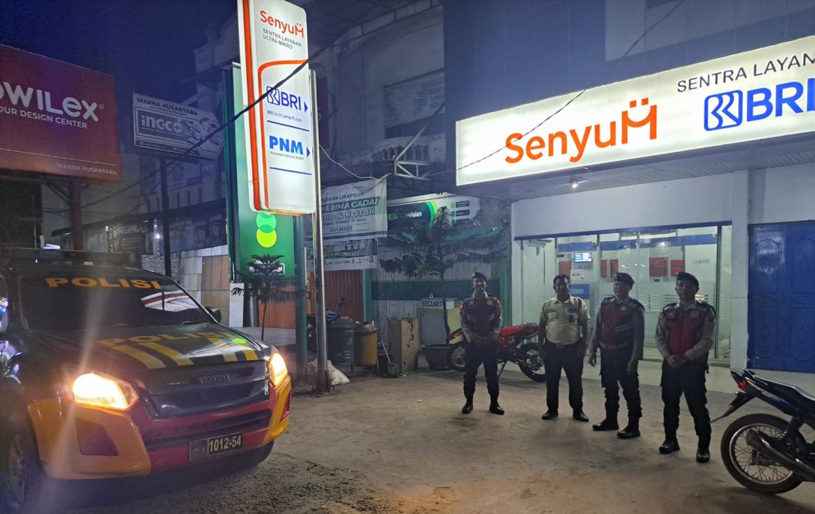 Sat Samapta Polres Batu Bara Patroli Kota Presisi Objek Vital