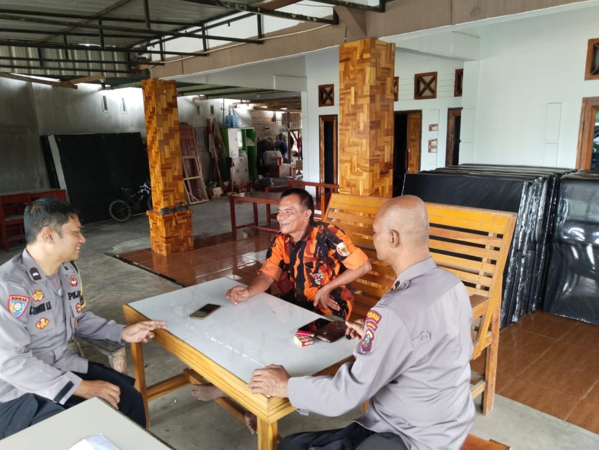 Bangun Sinergi Polres Tebing Tinggi Sambangi Ormas Pemuda Pancasila