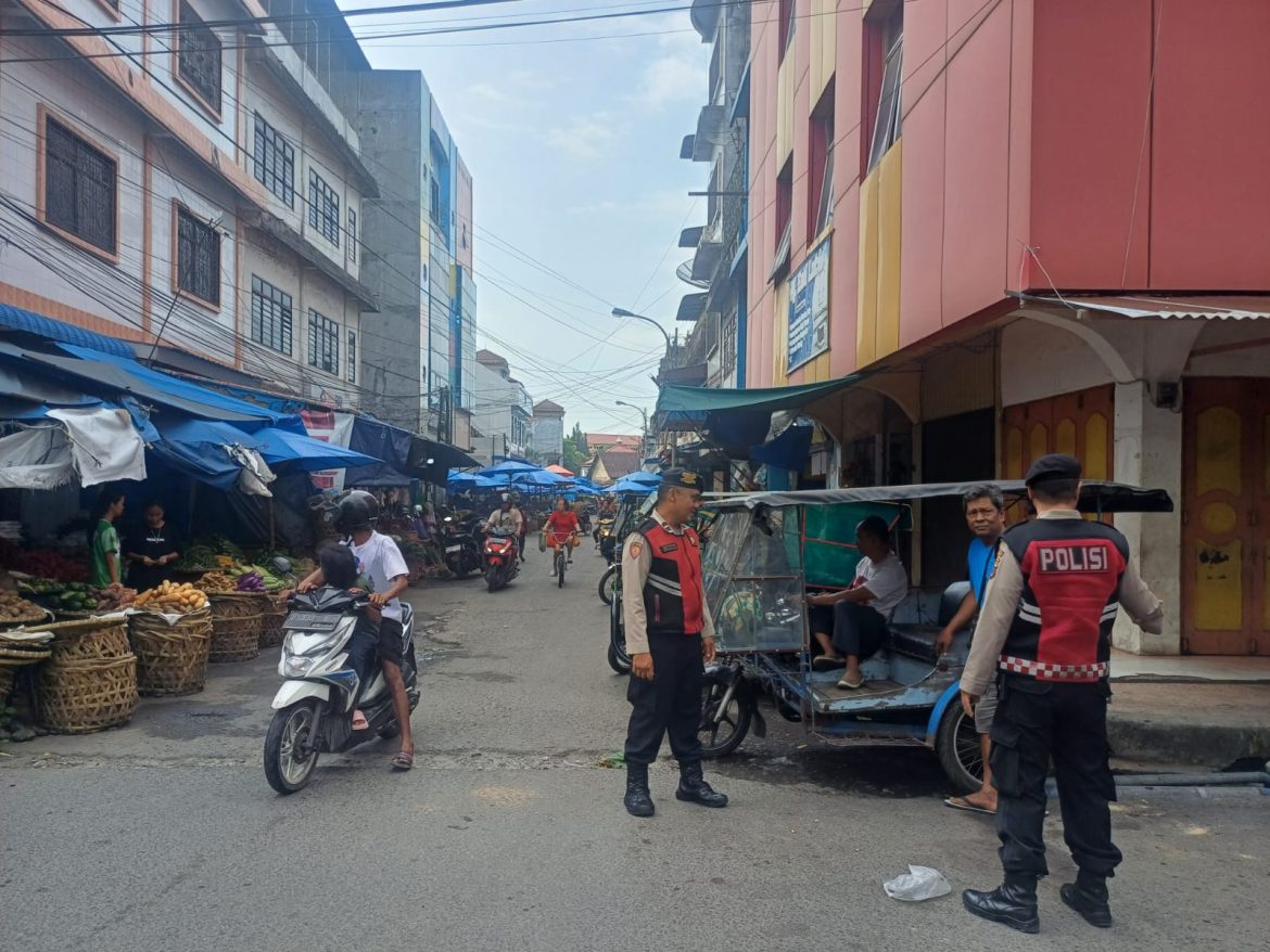 Sat Samapta Polres Tebing Tinggi Ciptakan Kamtibmas Kondusif Melalui Patroli