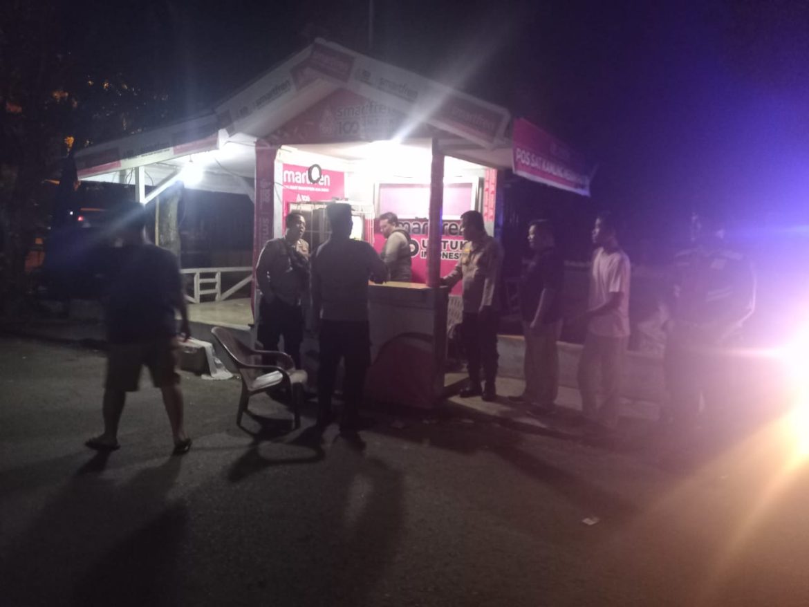 Sat Binmas Polres Tebing Tinggi Aktifkan Kembali Pos Satkamling Merah Putih