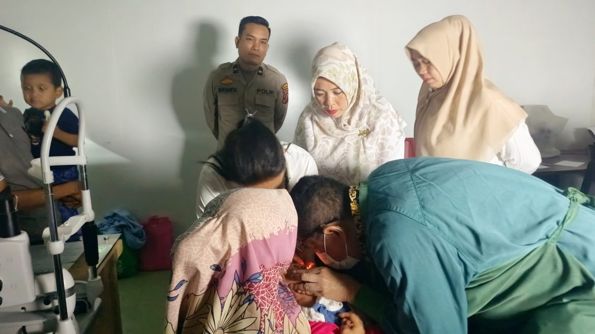 Gerak Cepat Kadinkes Sergai dan RSUD Sultan Sulaiman Penanganan Balita Hidrosefalus
