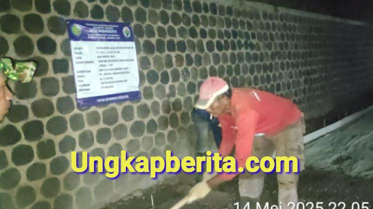 ‎Kuwu Sindangkerta Realisasikan Dana Desa Tahun 2025 Untuk Bangun Jalan Cor Beton