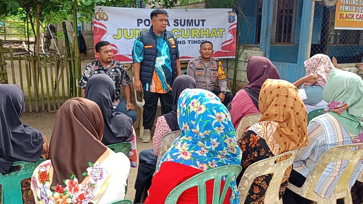Kapolsek Dolok Merawan Pimpin Jumat Curhat di Desa Pabatu IIII
