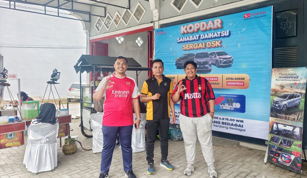 Kopdar Sahabat Daihatsu Semarakkan Sergai dengan Kuliner UMKM dan Hiburan Menarik