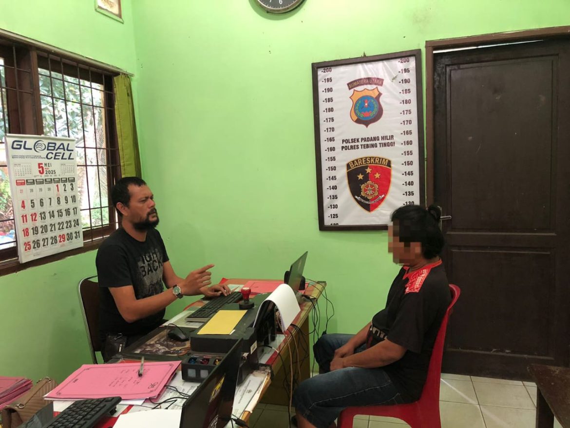 Pungli di Taman Kota, Polres Tebing Tinggi Amankan Pria Pengangguran