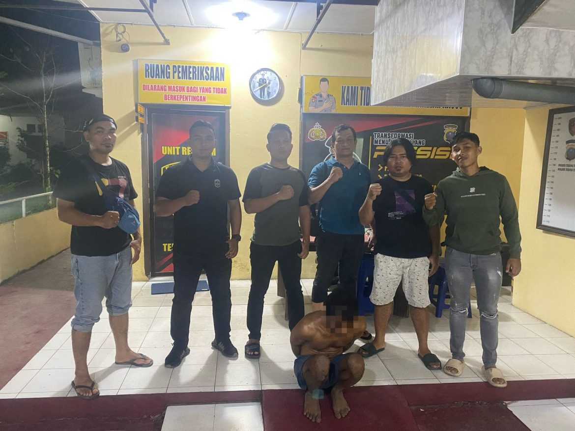 Polsek Tebing Tinggi Tangkap Residivis, Bobol Rumah Warga dan Gasak Dua HP