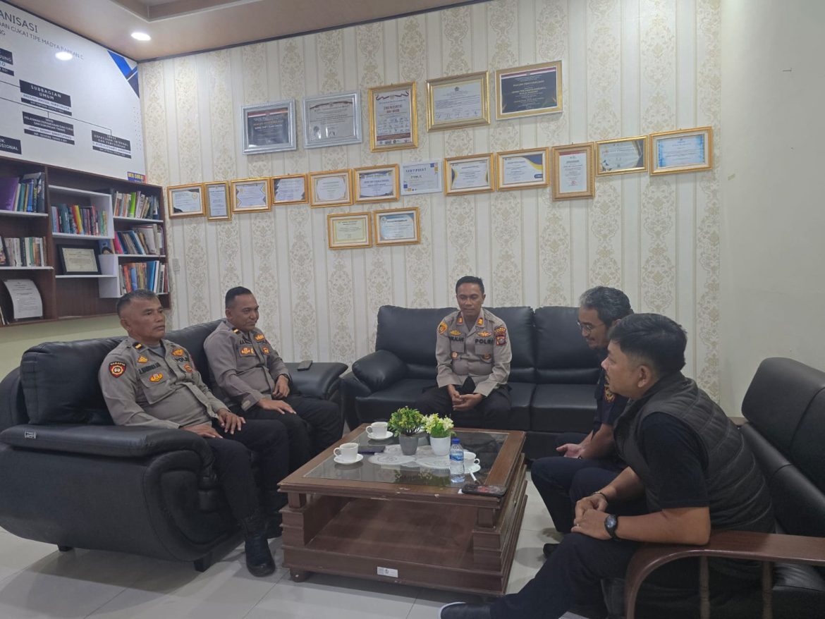 Kapolsek Indrapura AKP Reynold Silalahi, S.H Cooling System di Bea Cukai Kuala Tanjung