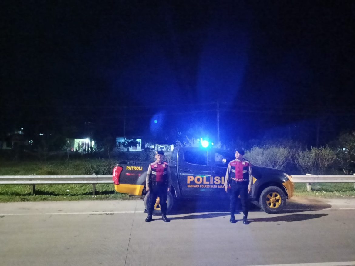 Sat Samapta Polres Batu Bara Gelar patroli Kota Presisi