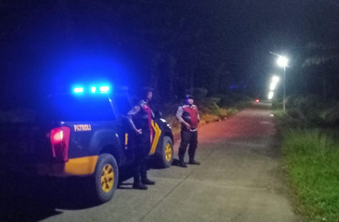 Patroli Presisi Sat Samapta Polres Batu Bara Pasgikan Kondusifitas Kamtibmas