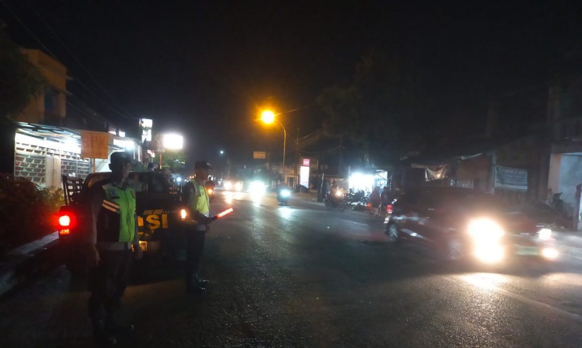 Ciptakan Kondisi Aman, Polres Tebing Tinggi Patroli Hingga Dini Hari Antisipasi Balap Liar