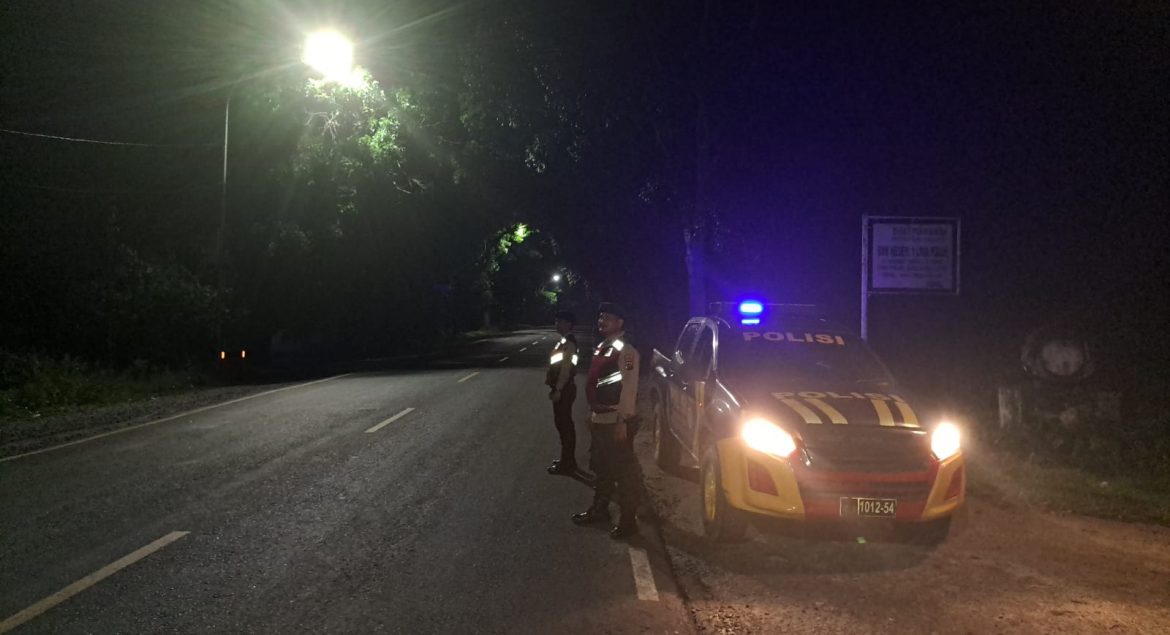 Sat Samapta Polres Batu Bara Gelar patroli Presisi Malam Hari