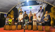 Lepas Sambut Direktur Perumda Air Minum Trunojoyo Sampang disertai santunan anak yatim