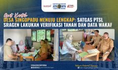 Desa Singopadu Menuju Lengkap: Satgas PTSL Sragen Lakukan Verifikasi Tanah dan Data Wakaf