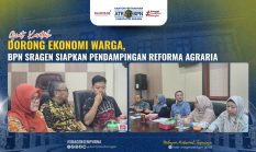Dorong Ekonomi Warga, Kantor Pertanahan Sragen Siapkan Pendampingan Reforma Agraria