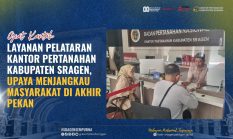 Layanan PELATARAN Kantor Pertanahan Kabupaten Sragen, Upaya Menjangkau Masyarakat di Akhir Pekan
