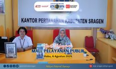 Dekatkan Layanan, Kantor Pertanahan Sragen Hadir di MPP untuk Warga Selasa, 6 Agustus 2025