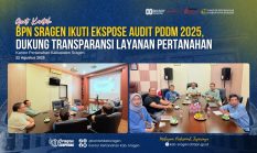 Ikuti Ekspose Audit PDDM 2025, BPN Sragen Dukung Transparansi Layanan Pertanahan